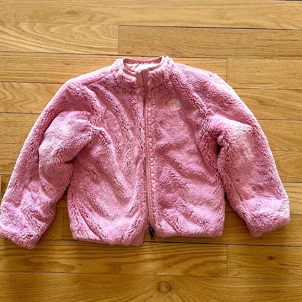 Girls Northface reversible jacket size 6/6X
